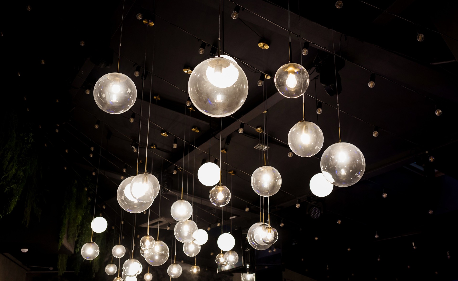 Beautiful modern ceiling lamps